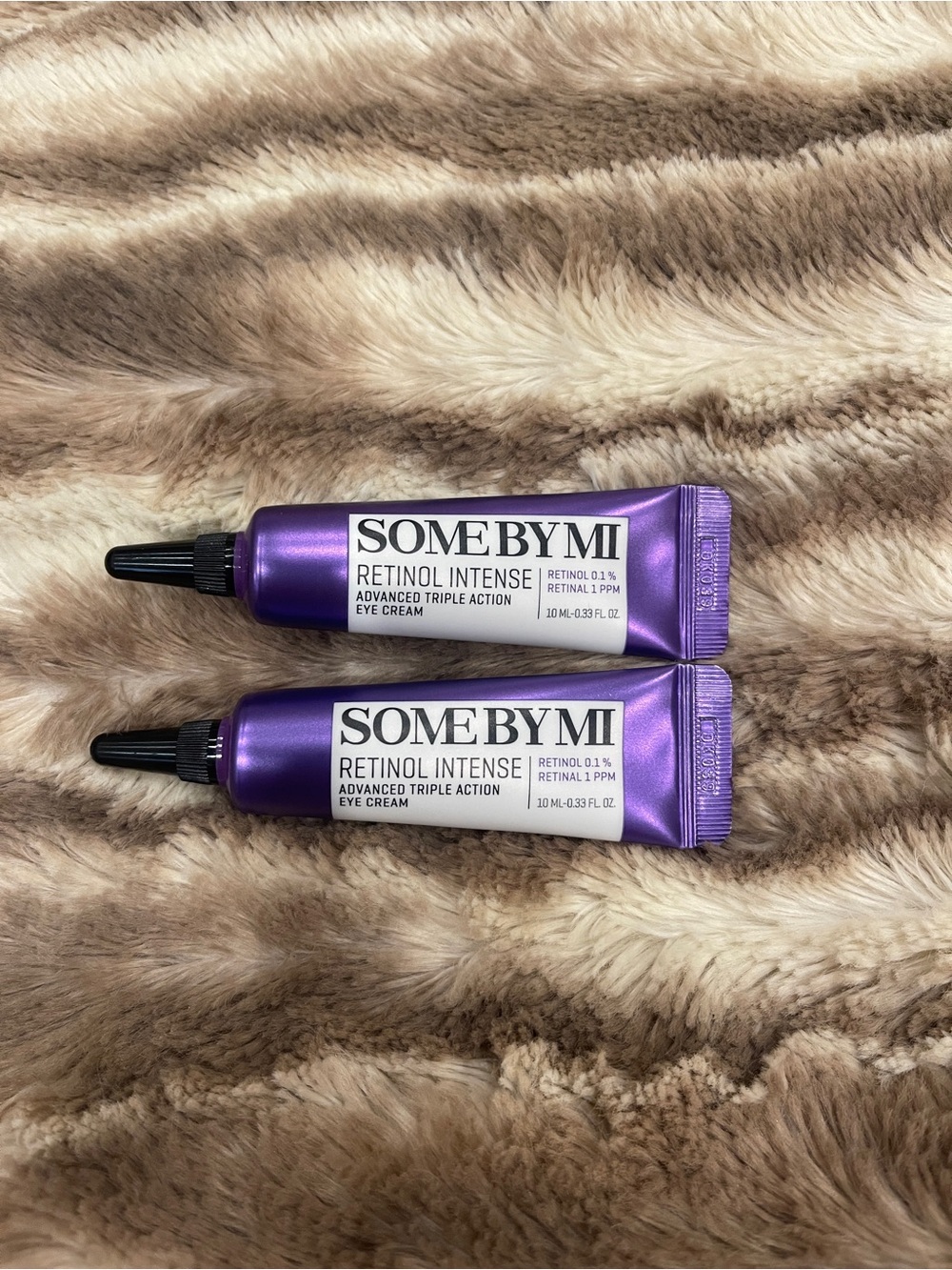 Some by Mi Retinol Intense Advanced Triple Action Eye Cream 10ml Lot of 2 NEW